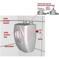Aquecedor Versátil Lorenzetti 3 Temperaturas 220v 5500w
