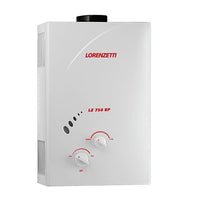 Aquecedor de Água a Gás Lorenzetti LZ 750BP 7,5L/min GN Branco