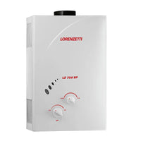 Aquecedor de Água a Gás Lorenzetti LZ 750BP 7,5L/min GN Branco
