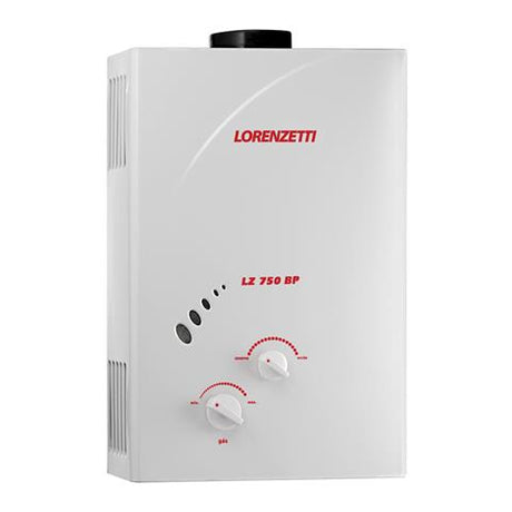Aquecedor Lorenzetti LZ750BP 7,5L GLP Mecânico Branco