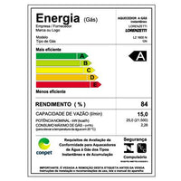 Aquecedor 15 L Mecanico LZ1600N GLP Lorenzetti