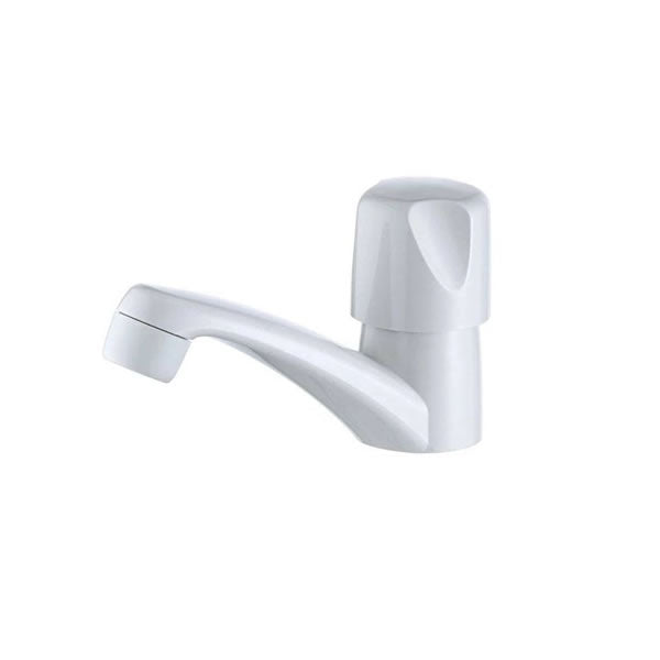 Torneira para Lavatório de Mesa Bica Alta Lorenzetti 1194 F27 Branco