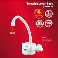 Torneira Elétrica Lorenzetti Loren Easy 4t 5500w 220v