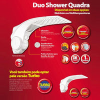 Ducha Lorenzetti Duo Shower Quadra Eletrônica 7500w 220v