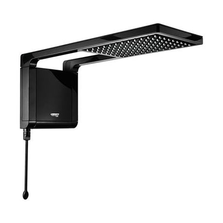 Ducha Lorenzetti Acqua Storm Ultra Preta Quadrada 127V 5500W