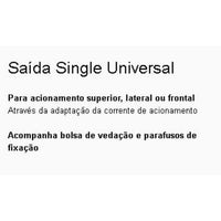 Mecanismo De Saída Para Caixa Acoplada Lorenzetti Single