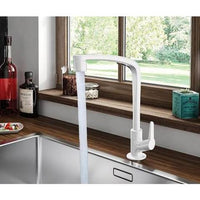 Torneira De Mesa Para Cozinha Lorenzetti Flatt 1167 F71 Branca