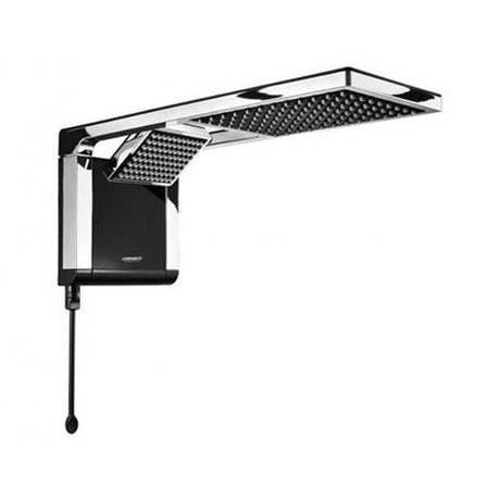 Chuveiro Lorenzetti Acqua Duo Eletrônico 5500W 127V Preto/Cromado