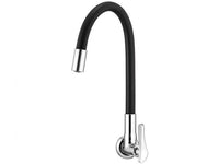 Torneira de Parede Flex Lorenzetti 1178 B27 Black e Cromada