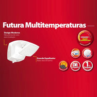 Ducha Elétrica Lorenzetti Futura Multi 7500W 220V Branca