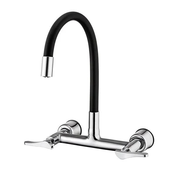 MISTURADOR COZINHA PAREDE LOREN FLEX BLACK 1258 B27