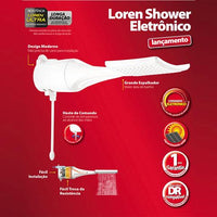 Chuveiro Elétrico Lorenzetti Loren Shower 7500w 220v