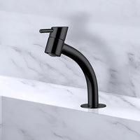 Torneira Para Lavatório De Mesa Swan 1196 B42 Black Lorenzetti
