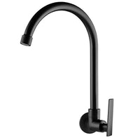 Torneira De Cozinha De Parede Lorenzetti Loren Studio Black C03