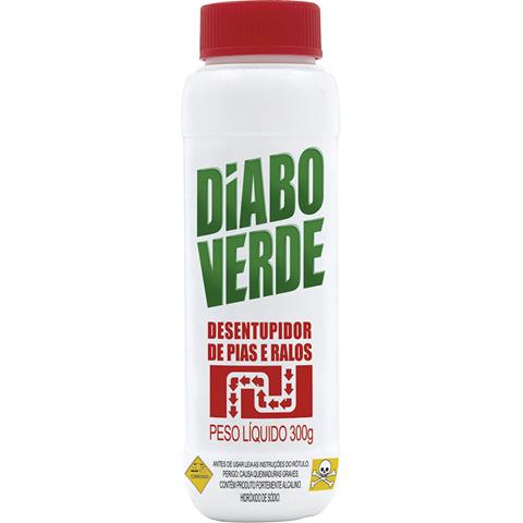 Desentupidor 300g para Pias e Ralos - Diabo Verde