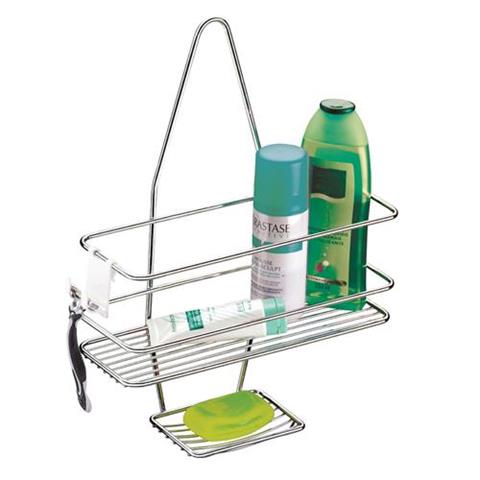 Suporte para Shampoo e Sabonete de Registro Cromado Future