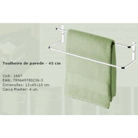 Toalheiro De Parede Duplo 45cm Future