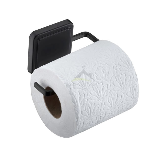 PORTA PAPEL PRETO FOSCO  FUTURE