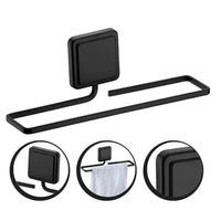 Toalheiro Future 25cm Preto Fosco