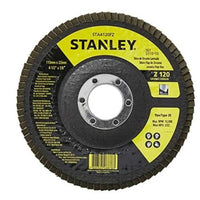 Disco Flap Stanley 4.1/2 Polegadas Grão 120 Black E Decker