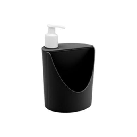 COZA DISPENSER SABONETE LIQ. R&J 600ML PRETO