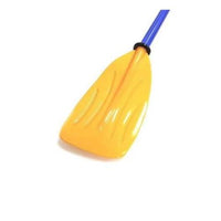 Par de Remos Nautika em Plástico Desmontável 66cm Azul e Amarelo