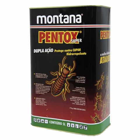Cupinicida Pentox Super Montana Incolor 5 Litros