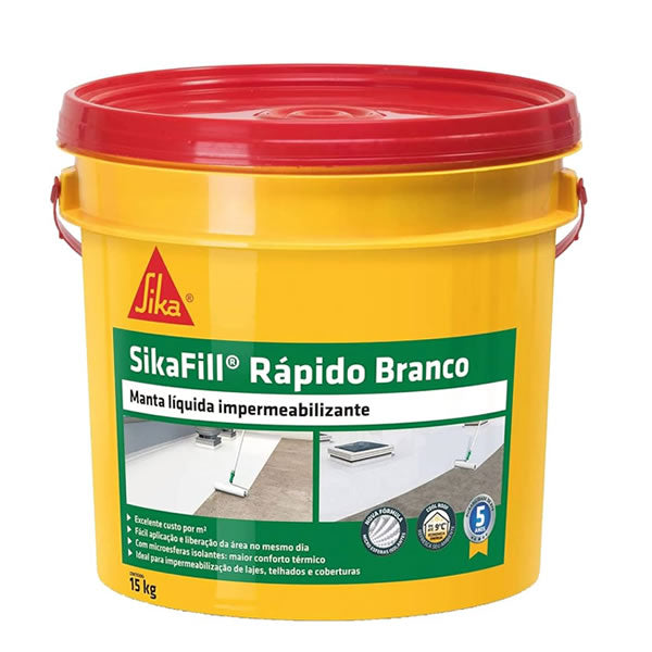 Impermeabilizante Sika Sikafill Rápido Para Concreto 15kg