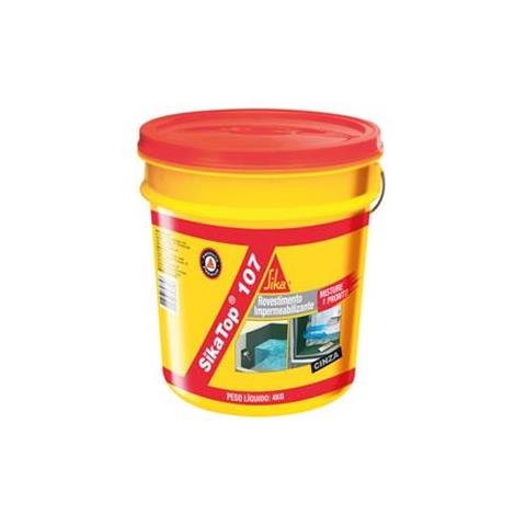 SIKA TOP 107 Impermeabilizante Flexível Bicomponente 4 Litros