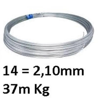 Arame Galvanizado BWG 14 de 2,10mm em Rolo