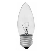 Lâmpada Vela Lisa Clara 40w 127v E27 Brasilux