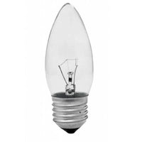Lâmpada Vela Lisa Clara 40w 220v E27 Brasilux