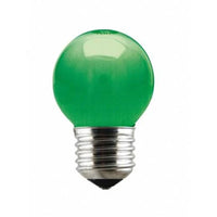 Lâmpada Led Bolinha 15w Verde 127v E27 Brasilux