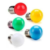 Lampada Led Bola 15w Azul E27 220v Brasilux