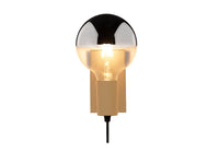 Arandela Brasilux Bilboque 1xE27 Ouro