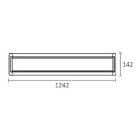 Luminária Led Slim Embutir 20w 3000k Branca Taschibra