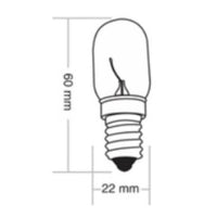 Lâmpada Incandescente Para Micro-ondas 15w 127v E14 Brasilux