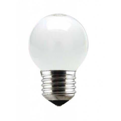 Lâmpada Decorativa Bola Colorida Leitosa 15W E-27