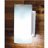 Arandela Brasilux Embau 30cm Vidro Fosco Branca 1xe27