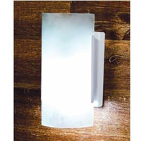 Arandela Brasilux Embau 30cm Vidro Fosco Branca 1xe27