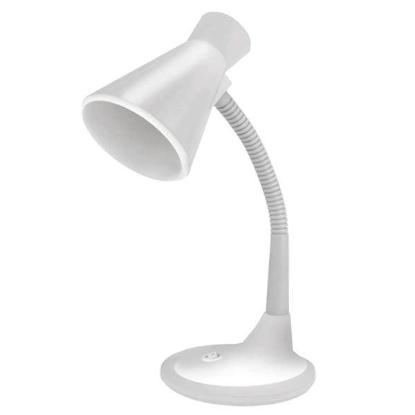 LUMINARIA TASCHIBRA MESA TLM-03 E-27 BRANCO