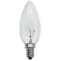Lâmpada Vela Lisa Clara 40w 127v E14 Brasilux