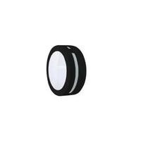 Arandela Led Redonda Brasilux 127v 5000k Ip65 Preto