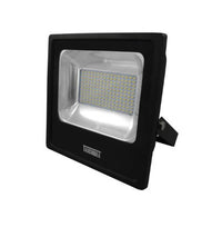 Refletor Led Slim 200w 6500k Brasilux Preto