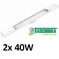 Calha Led Taschibra Lumifacil 402 41w 6500k Bivolt Branca