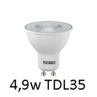 Lampada Led Dicroica Gu10 4.9w 6500k Taschibra