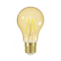 Lampada Led Filamento Vintage A60 Taschibra Autovolt Ambar 4w
