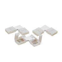 Conector Emenda L 4 Pinos Para Fita Led Taschibra