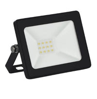Refletor Led Slim Taschibra 10w 6500k Preto Brasilux