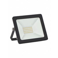 Refletor Led Slim 20w 3000k Preto Taschibra